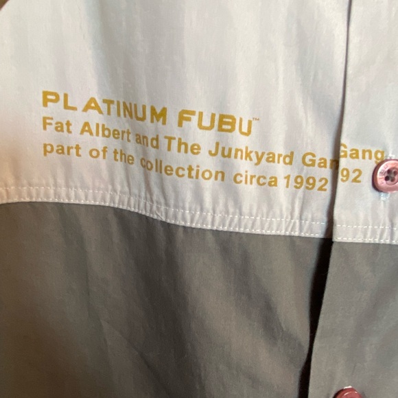 FUBU Vintage 90’s Fat Albert connect the dots short sleeve shirt - Picture 4 of 11